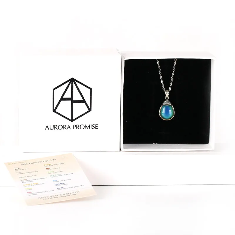 Waterdrop Mood Necklace