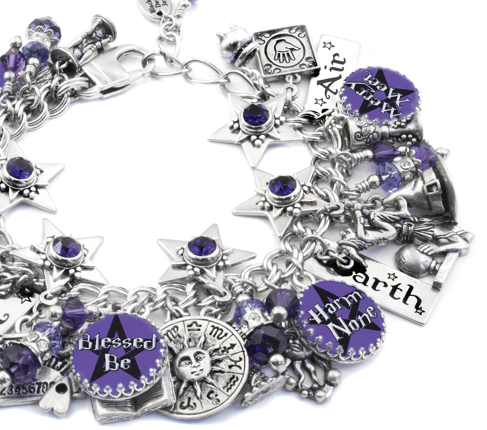 Wiccan Charm Bracelet